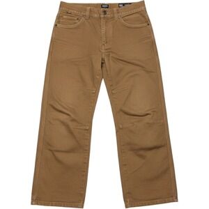 Kuhl Rydr Pants Mens 30x30 Brown Cotton Spandex Articulated Knee Workwear Hiking